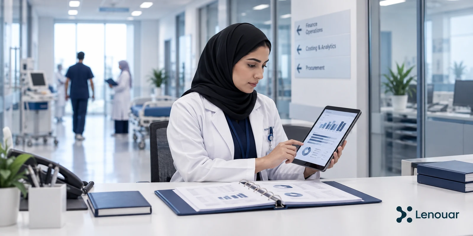 Clinical costing cost centre allocation and reporting workspace