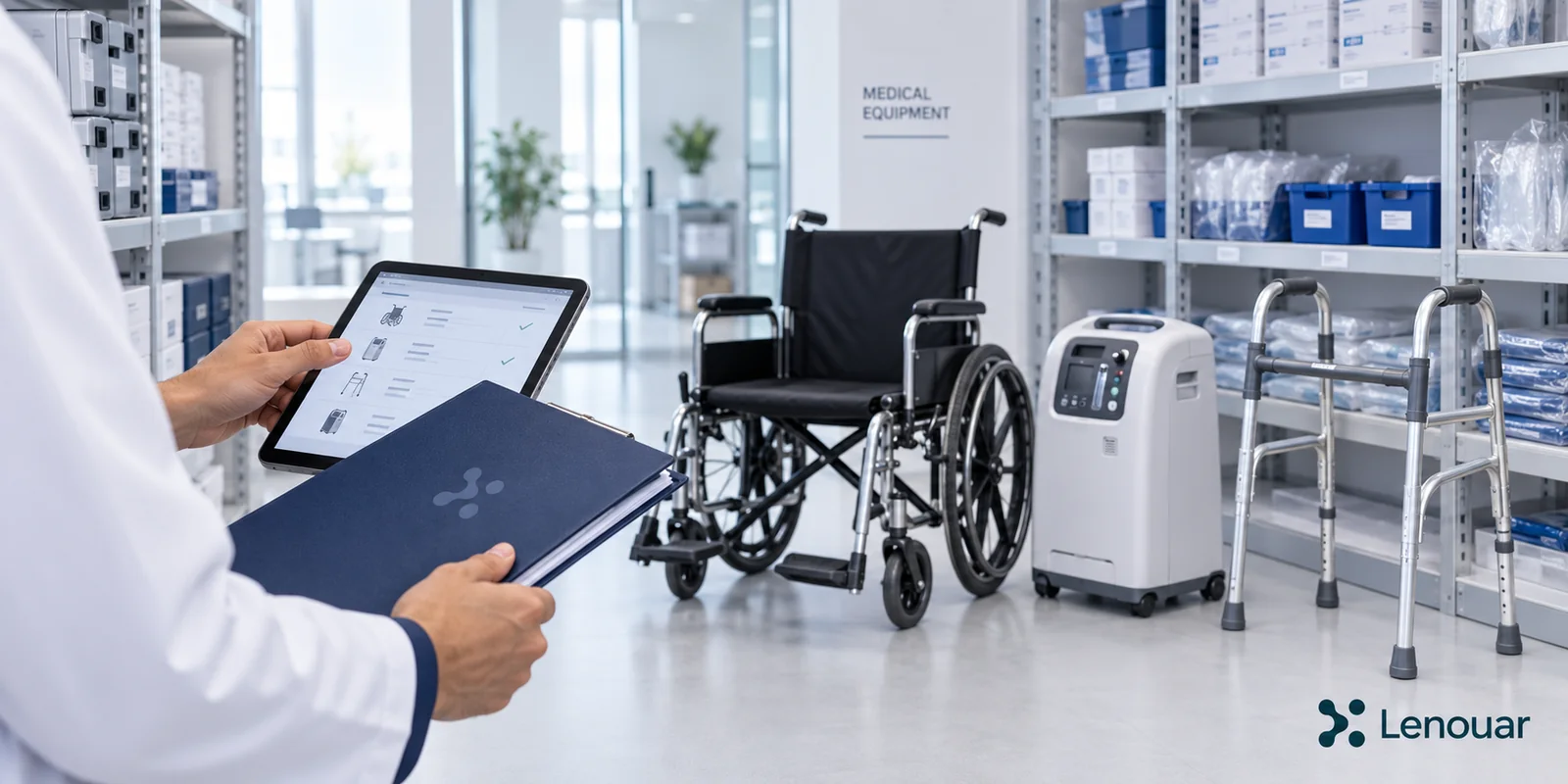 Durable medical equipment fulfilment and authorization workspace