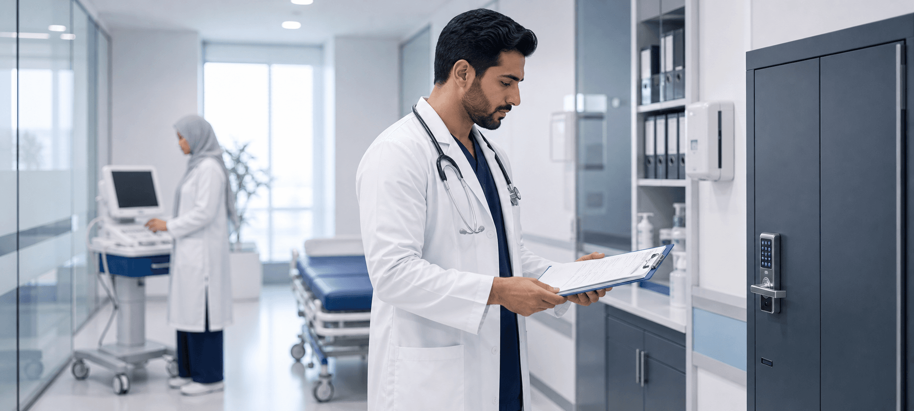 Healthcare compliance intelligence workspace