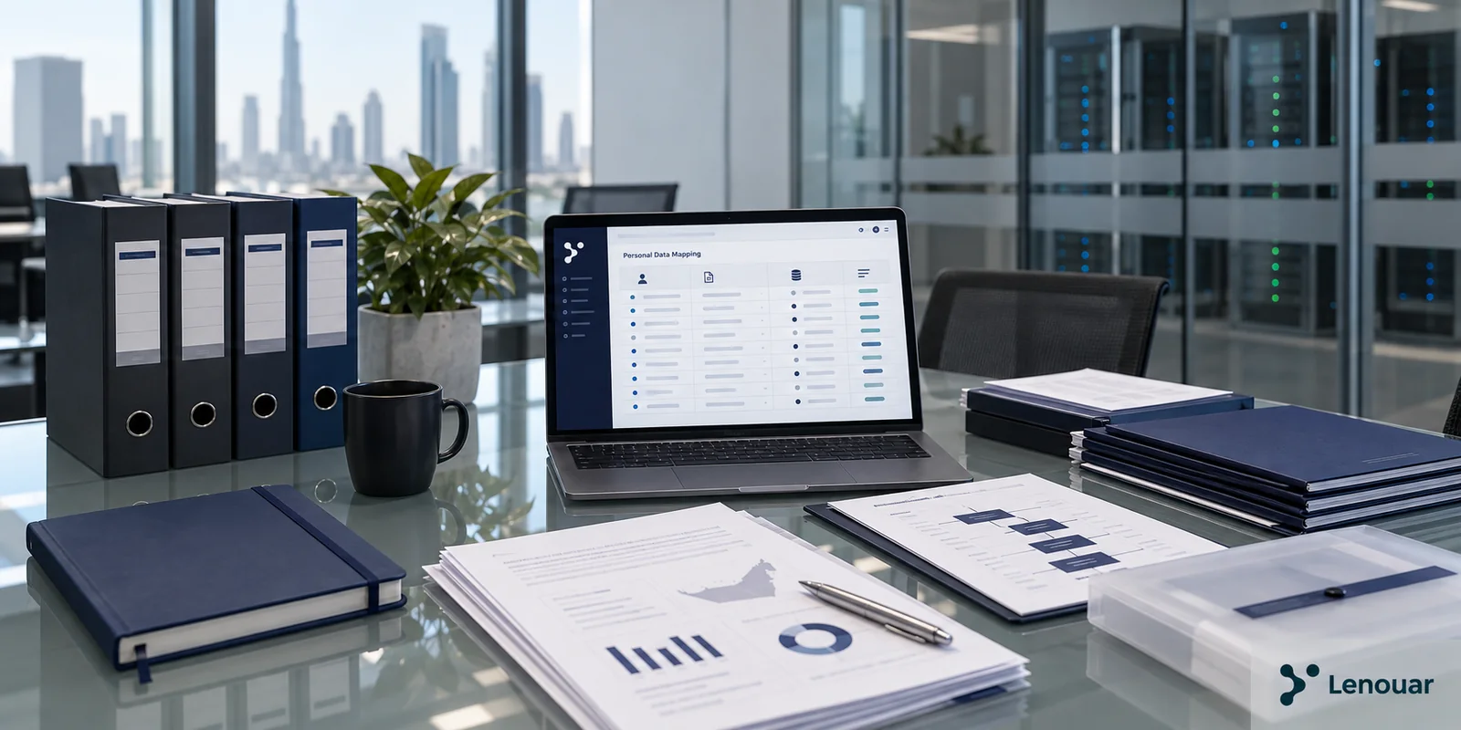 UAE data compliance and personal data mapping workspace