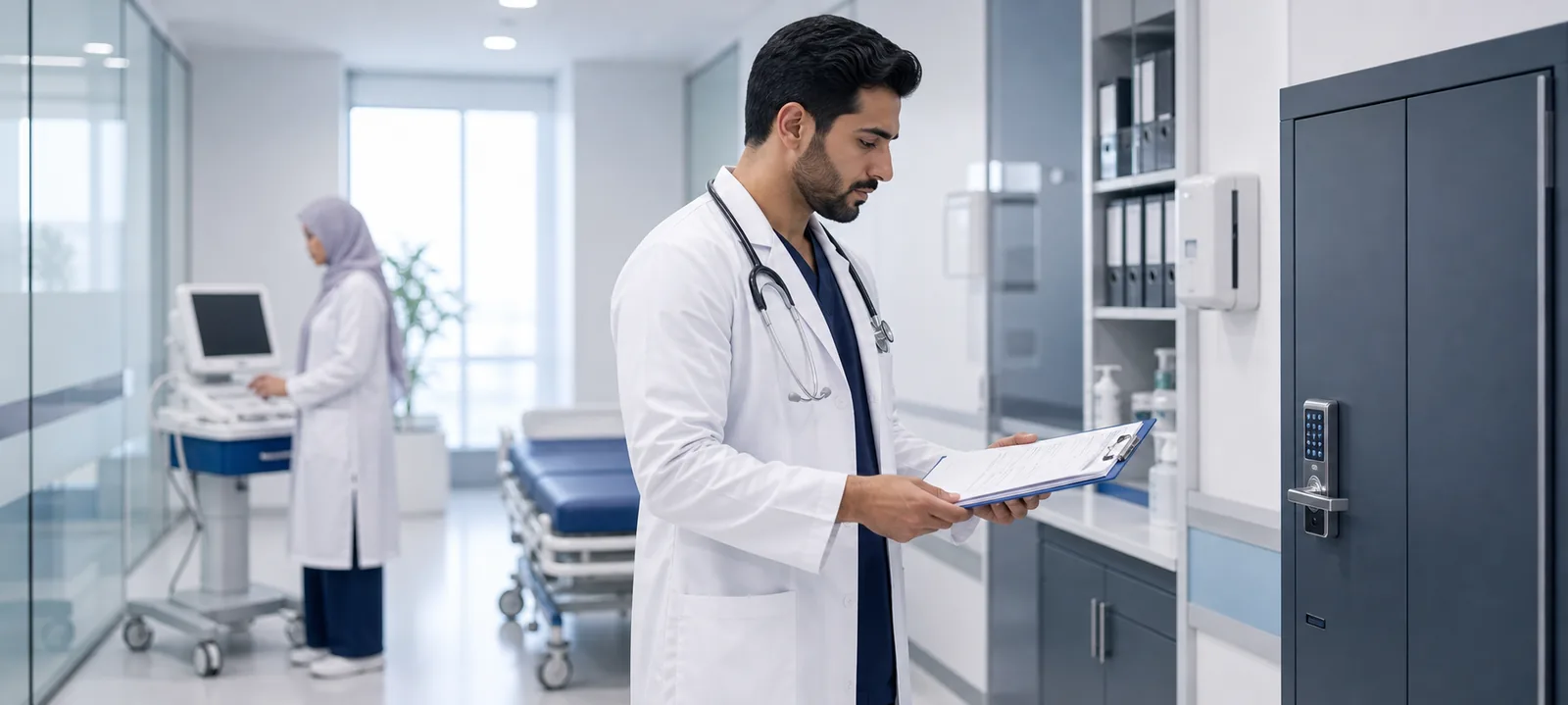 Healthcare compliance intelligence workspace